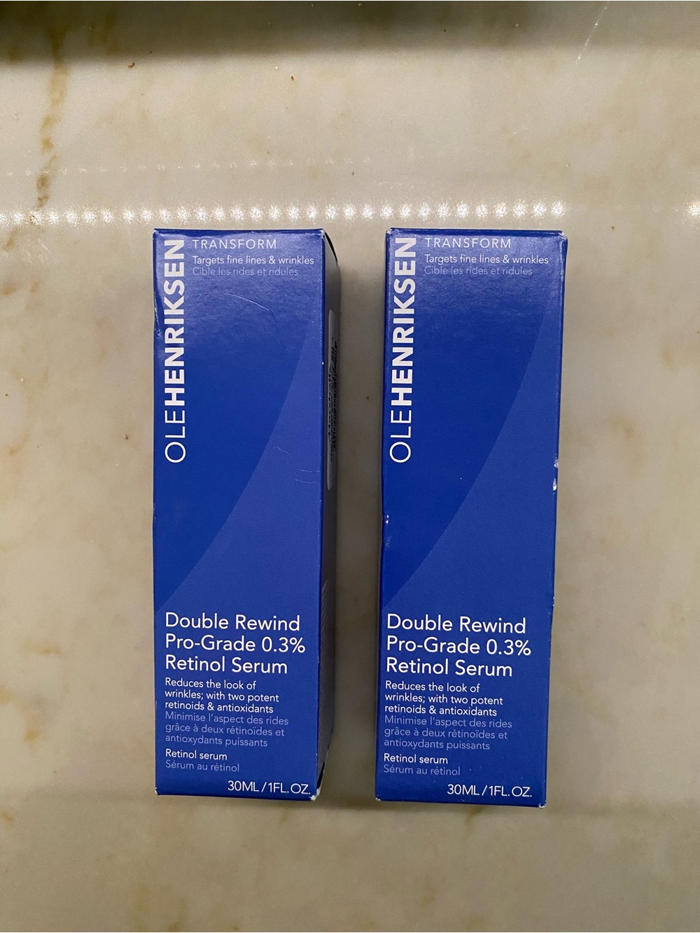 OLEHENRIKSEN Double Rewind Pro-Grade 0.3% Retinol for Fine Lines & Wrinkles x2